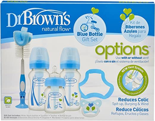 Dr. Brown's Options+ Set de regalo de biberones para alimentación